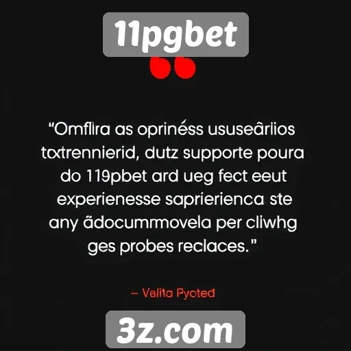 Feedback de usuários sobre o suporte ao cliente do 11pgbet
